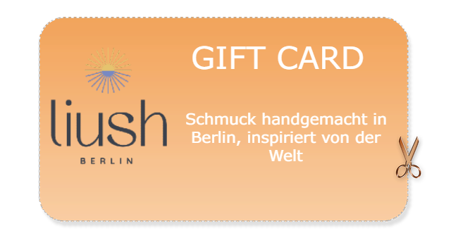 Geschenkgutschein - LIUSH Berlin